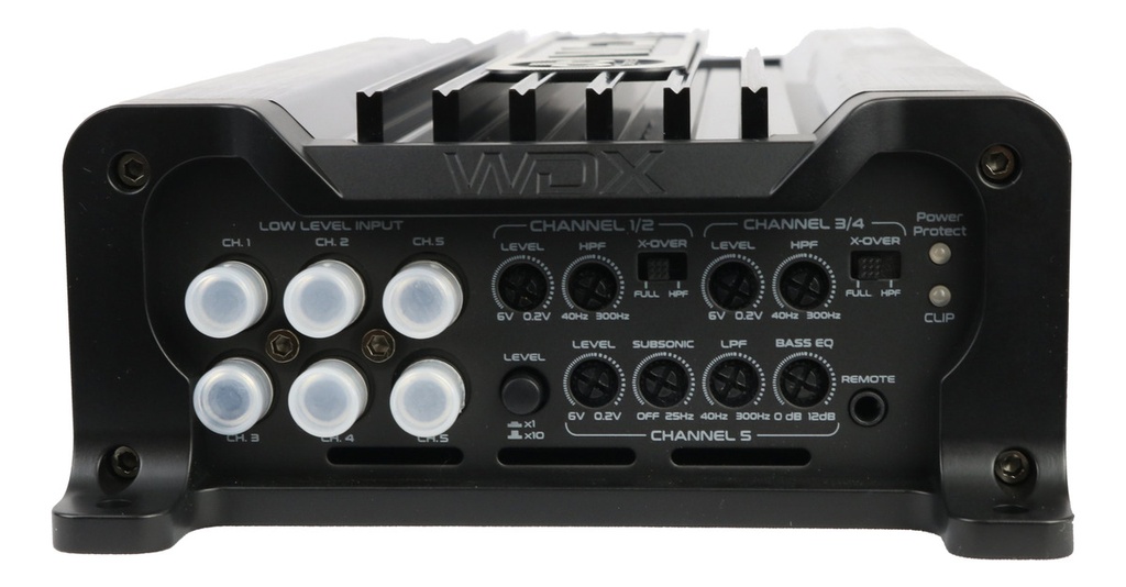 Amplificador Mini 5 Canales Db Drive Wdx5500.5 Clase D 2500w