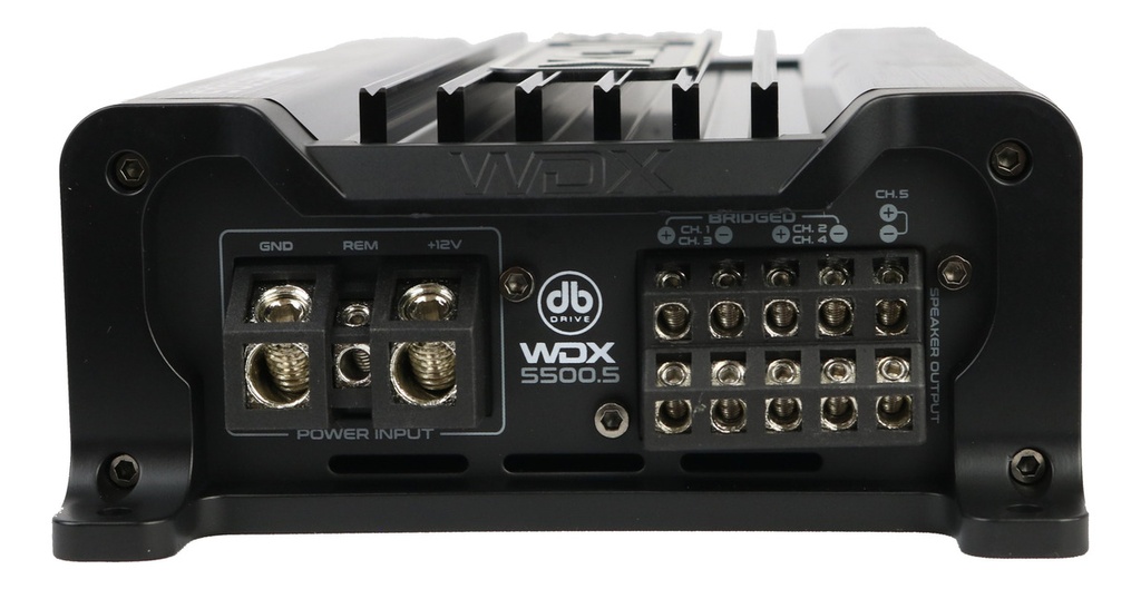 Amplificador Mini 5 Canales Db Drive Wdx5500.5 Clase D 2500w