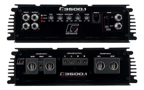 Emplificador Db Drive G7 3500.1 3500watts Class D Monoblock