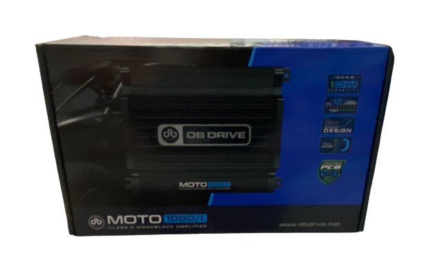 AMPLIFICADOR 1CH DB DRIVE WDX MOTO1000/1