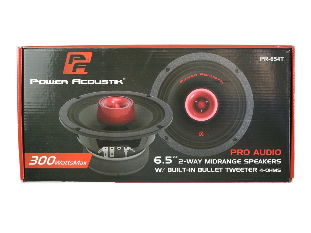 PR-654T MEDIO RANGO 6.5" POWER ACOUSTIC PR-654T