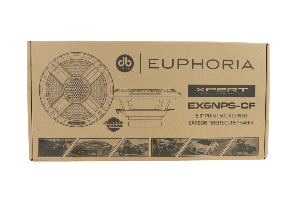 MEDIO RANGO 6.5" CON DRIVER EUPHORIA EXPERT EX6NPS-CF