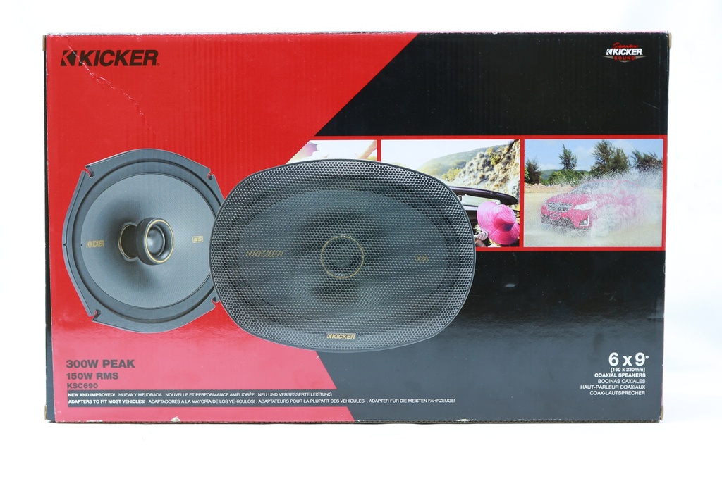 BOCINAS 6X9" KICKER KSC690