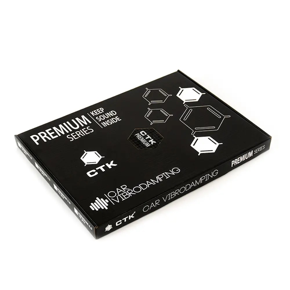 INSONORIZANTE BUTILO CON ALUMINIO CTK PREMIUM