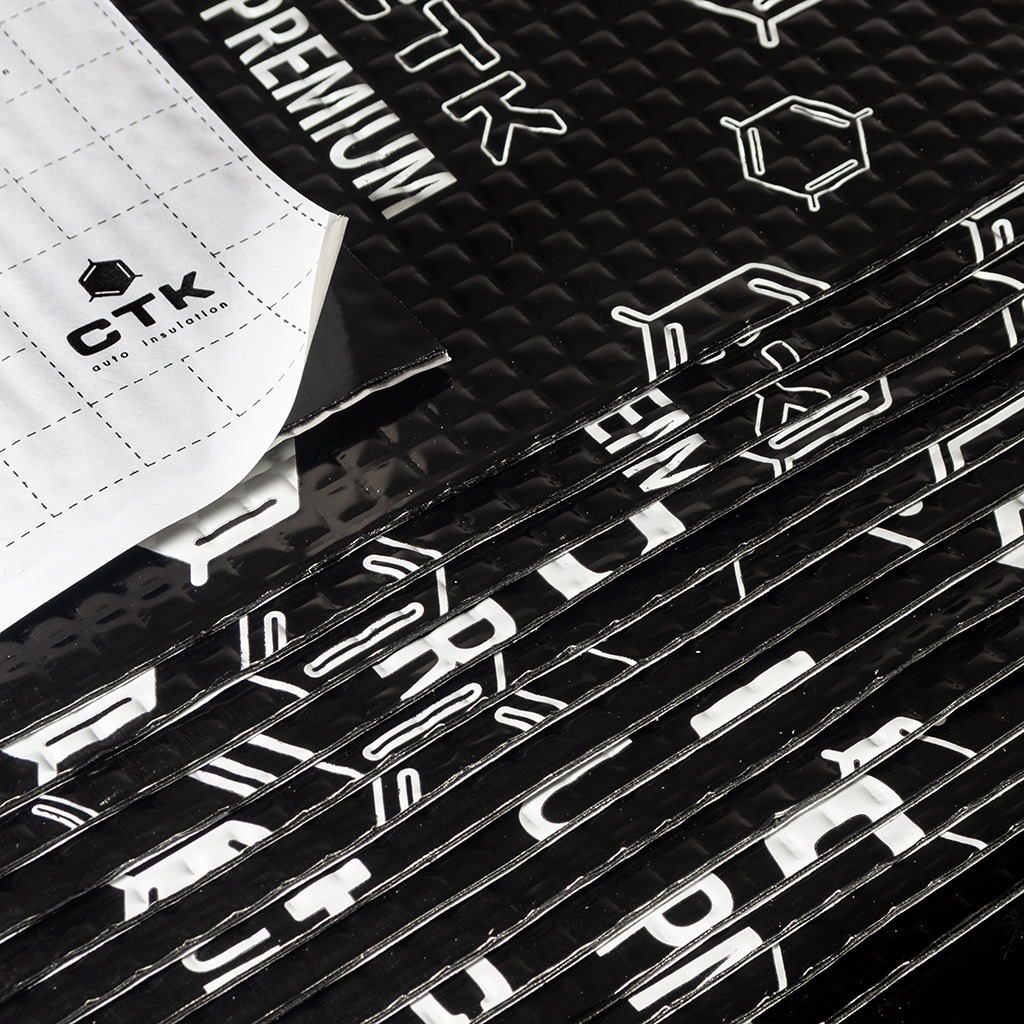 INSONORIZANTE BUTILO CON ALUMINIO CTK PREMIUM