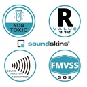 INSONORIZANTE BUTILO, ALUMINIO Y ESPONJA ACUSTICA SOUNDSKINS SSPRO-1