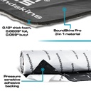 INSONORIZANTE BUTILO, ALUMINIO Y ESPONJA ACUSTICA SOUNDSKINS SSPRO-1