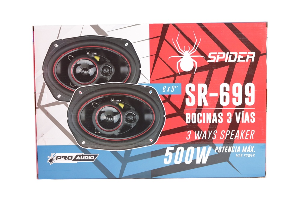 BOCINAS 6X9" SPIDER SR-699