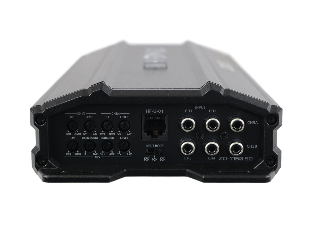 AMPLIFICADOR 5 CH ZEUS DELTA HIFONICS ZD-1750.5D