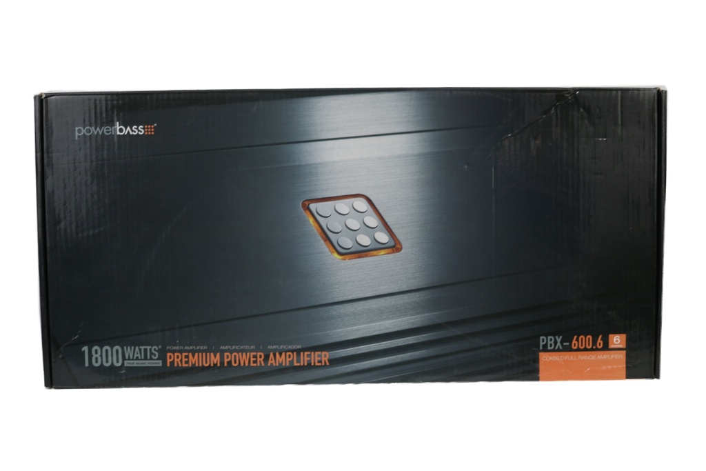 AMPLIFICADOR 6 CH POWER BASS PBX-600.6