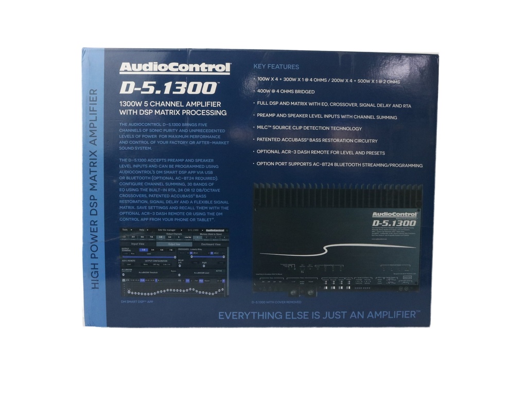 AMPLIFICADOR 5 CH AUDIO CONTROL D-5.1300