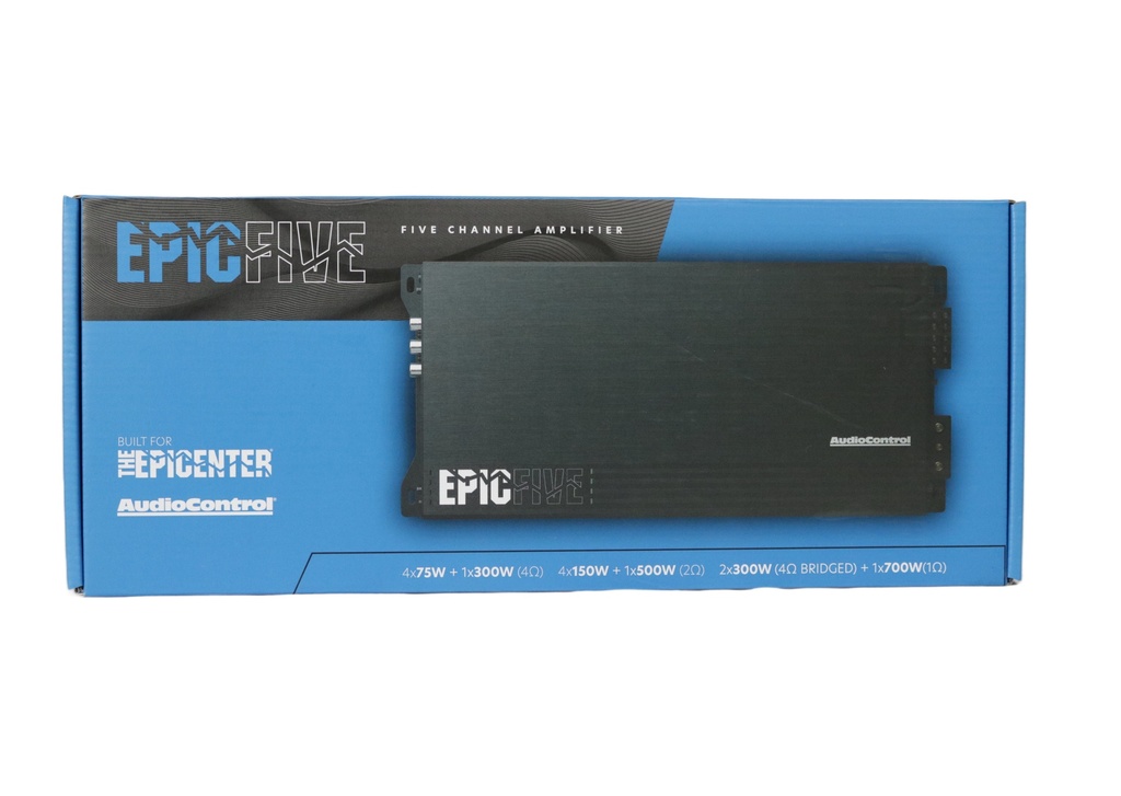 AMPLIFICADOR 5 CH AUDIO CONTROL EPICFIVE