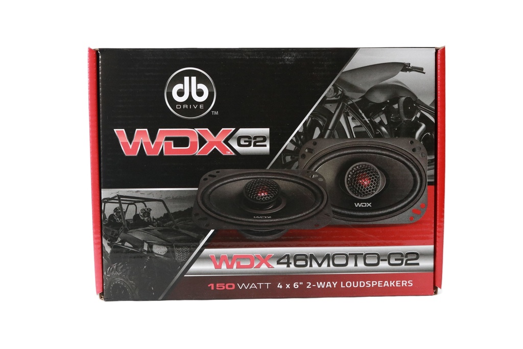 BOCINAS 4X6" DB DRIVE WDX46MOTO-G2