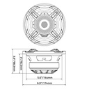 MEDIOS RANGOS CON DRIVER 6.5" DB DRIVE WDX6MOTO-CD