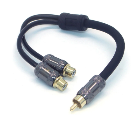 RCA 15 CM "Y" 2 HEMBRAS 1 MACHO DB LINK MAXKORE MGY2F