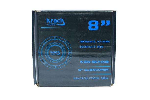 SUBWOOFER 8" KRACK KEW-804XB