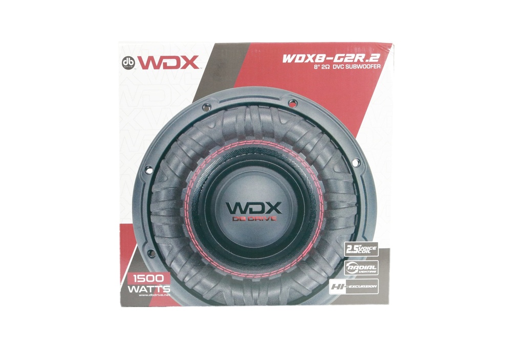 SUBWOOFER 8" DB DRIVE WDX8-G2R.2