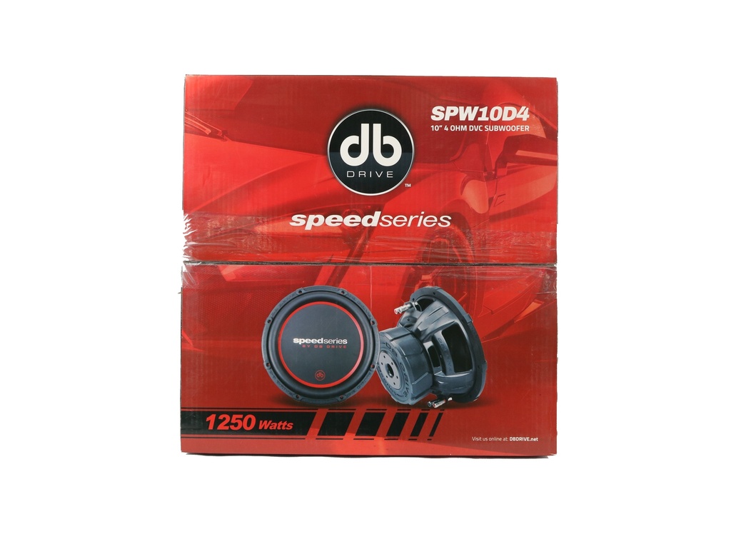SUBWOOFER 10" DB DRIVE SPEED SERIES SPW10D4