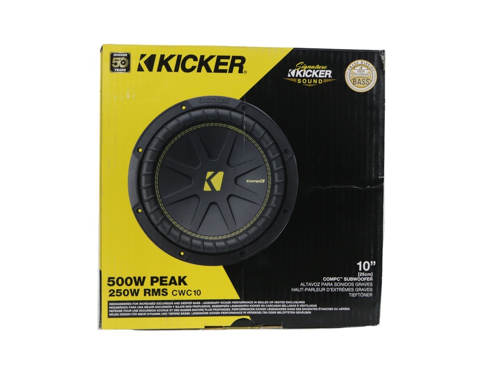 SUBWOOFER 10" KICKER CWC10
