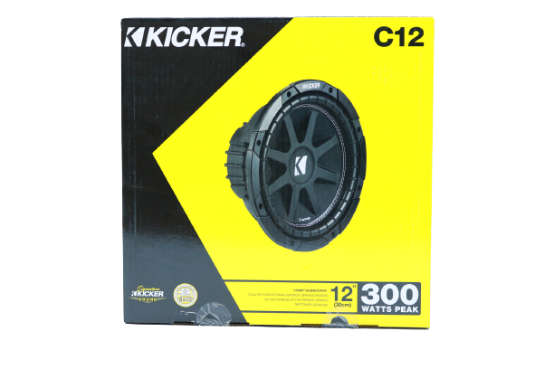 SUBWOOFER 12" KICKER C12 