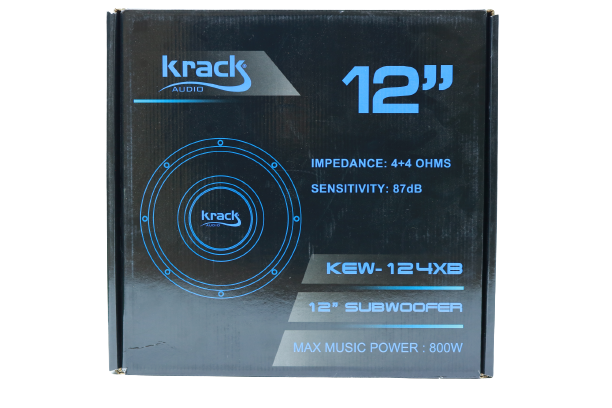 SUBWOOFER 12" KRACK KEW-124XB