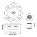 SET DE MEDIOS 6.5" DB DRIVE WDX65-JP