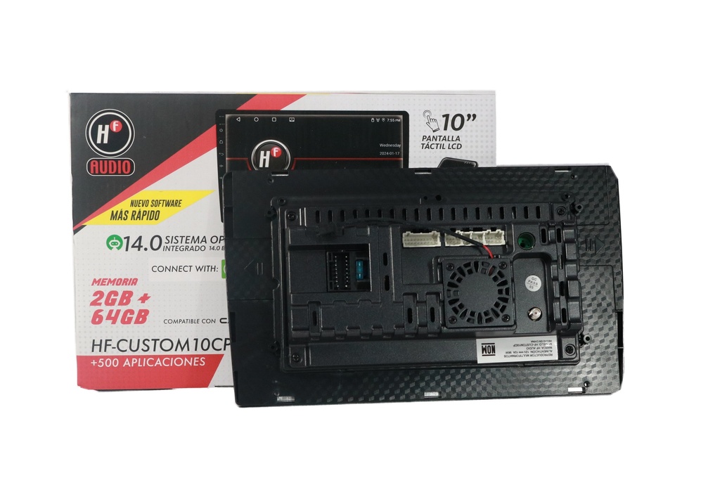 PANTALLA 10" HF AUDIO HF-CUSTOM10CP