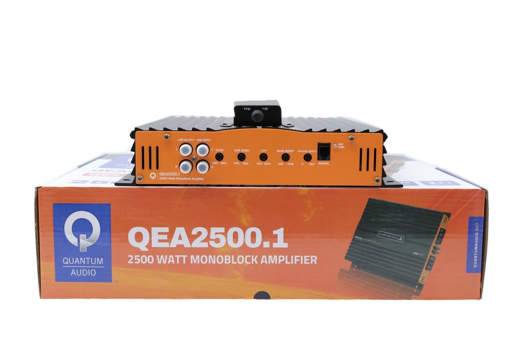 AMPLIFICADOR 1CH QUANTUM AUDIO QEA2500.1
