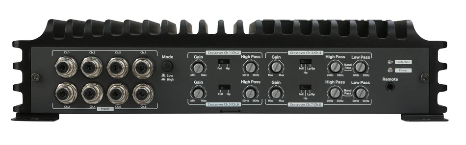AMPLIFICADOR 8 CH DB DRIVE EUPHORIA EA8.1200