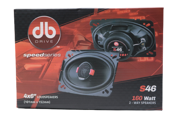 BOCINAS 4X6" DB DRIVE S46