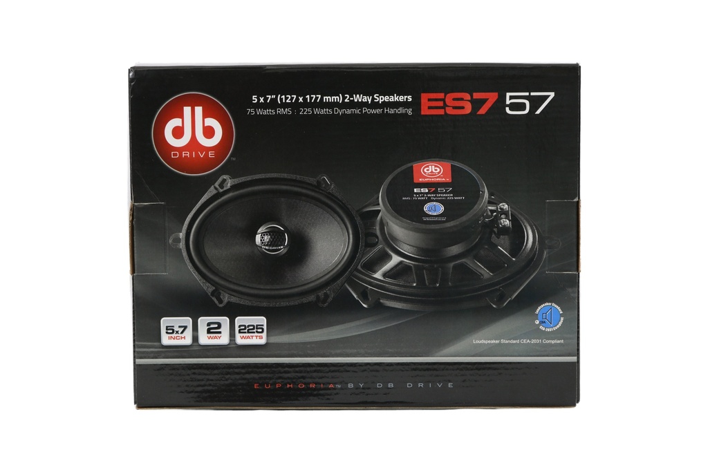 BOCINAS 5x7" DB DRIVE EUPHORIA ES7 57