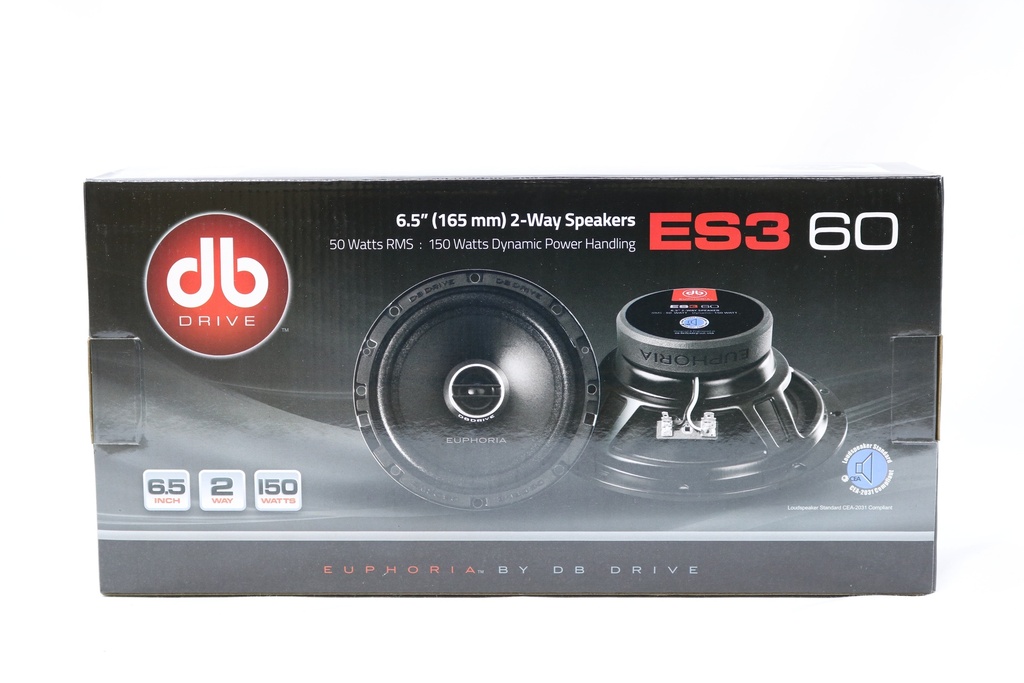 BOCINAS 6.5" DB DRIVE EUPHORIA ES3 60