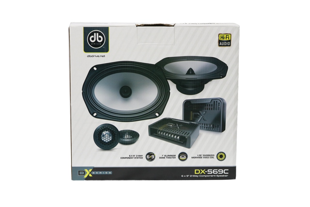SET DE MEDIOS 6X9" DB DRIVE DX-S69C