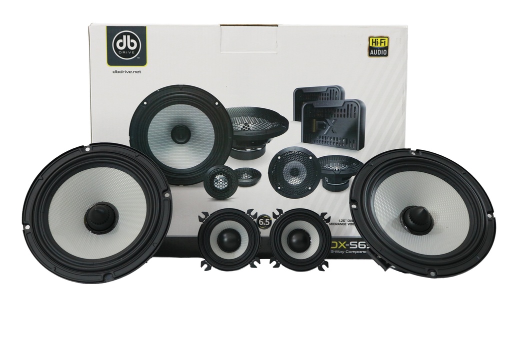 SET DE MEDIOS 6.5" DB DRIVE DX-S653C