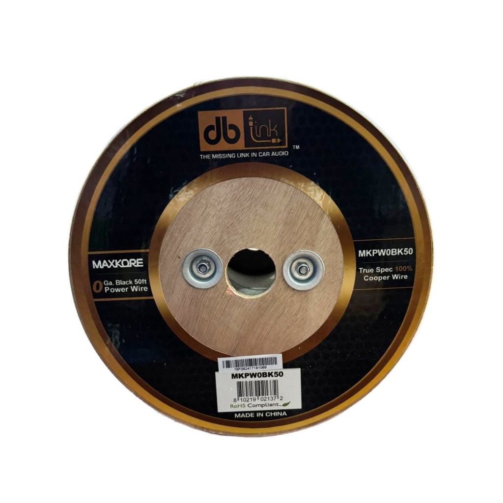 CABLE DE CORRIENTE #0 DB LINK 100% COBRE MKPW0BK50