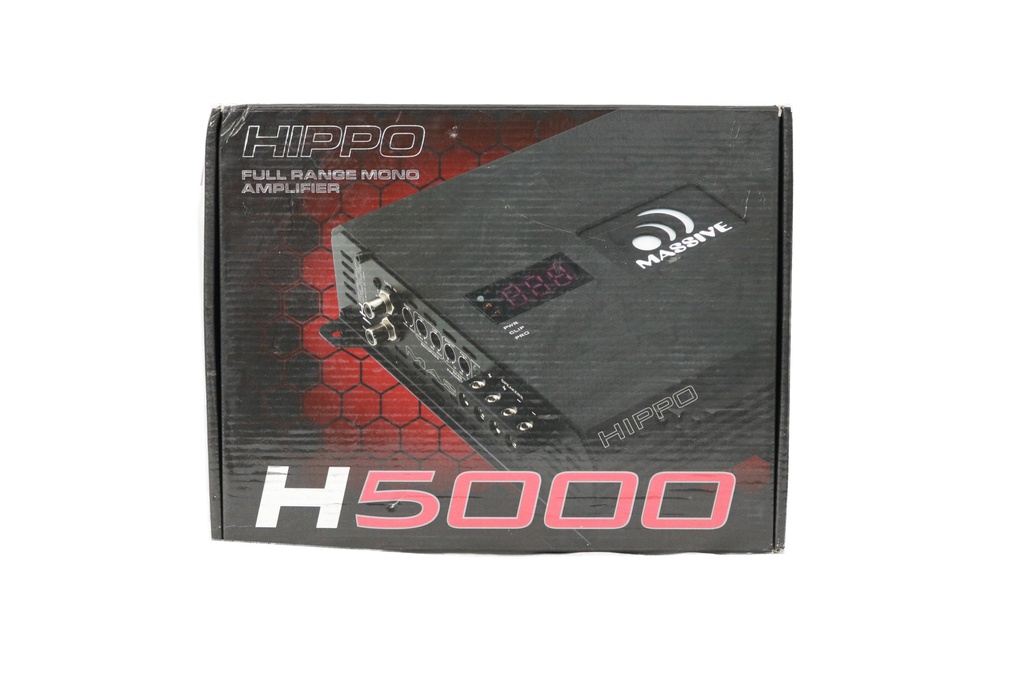 AMPLIFICADOR 1 CH MASSIVE HIPPO H5000