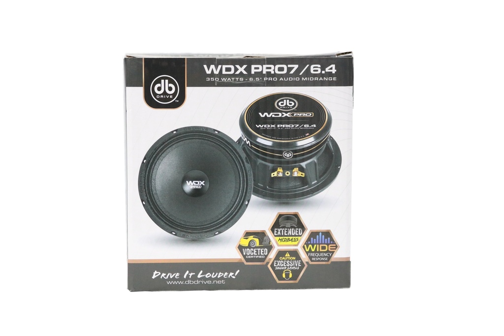 MEDIOS RANGOS 6.5" DB DRIVE WDXPRO7/6.4