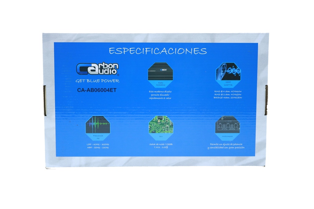 AMPLIFICADOR 4CH CARBON AUDIO CA-AB06004ET