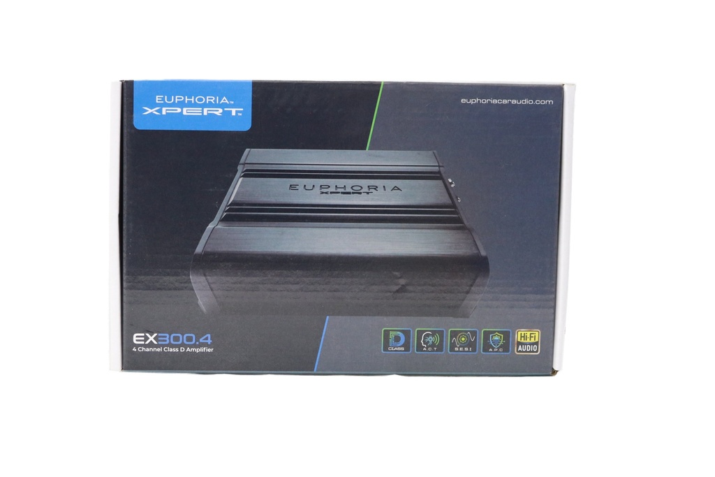 AMPLIFICADOR 4 CH DB DRIVE EUPHORIA XPERT EX300.4