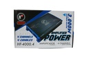 AMPLIFICADOR 4 CH HF AUDIO HF-4000.4