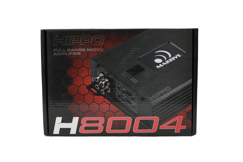 AMPLIFICADOR 4 CH MASSIVE HIPPO H8004