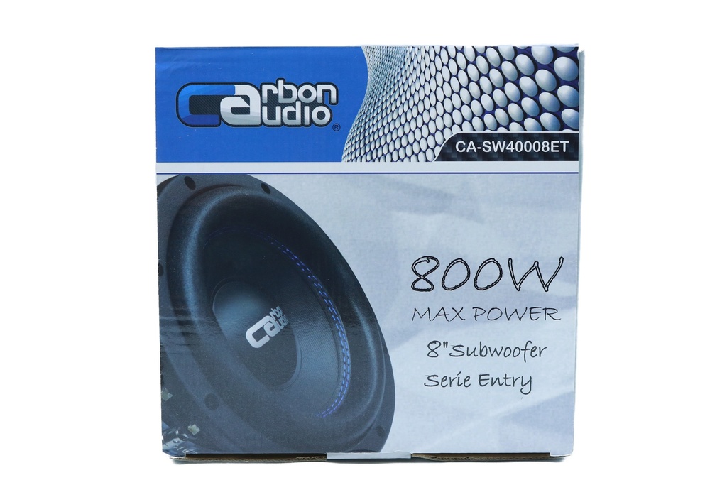 SUBWOOFER 8" CARBON AUDIO CA-SW40008ET