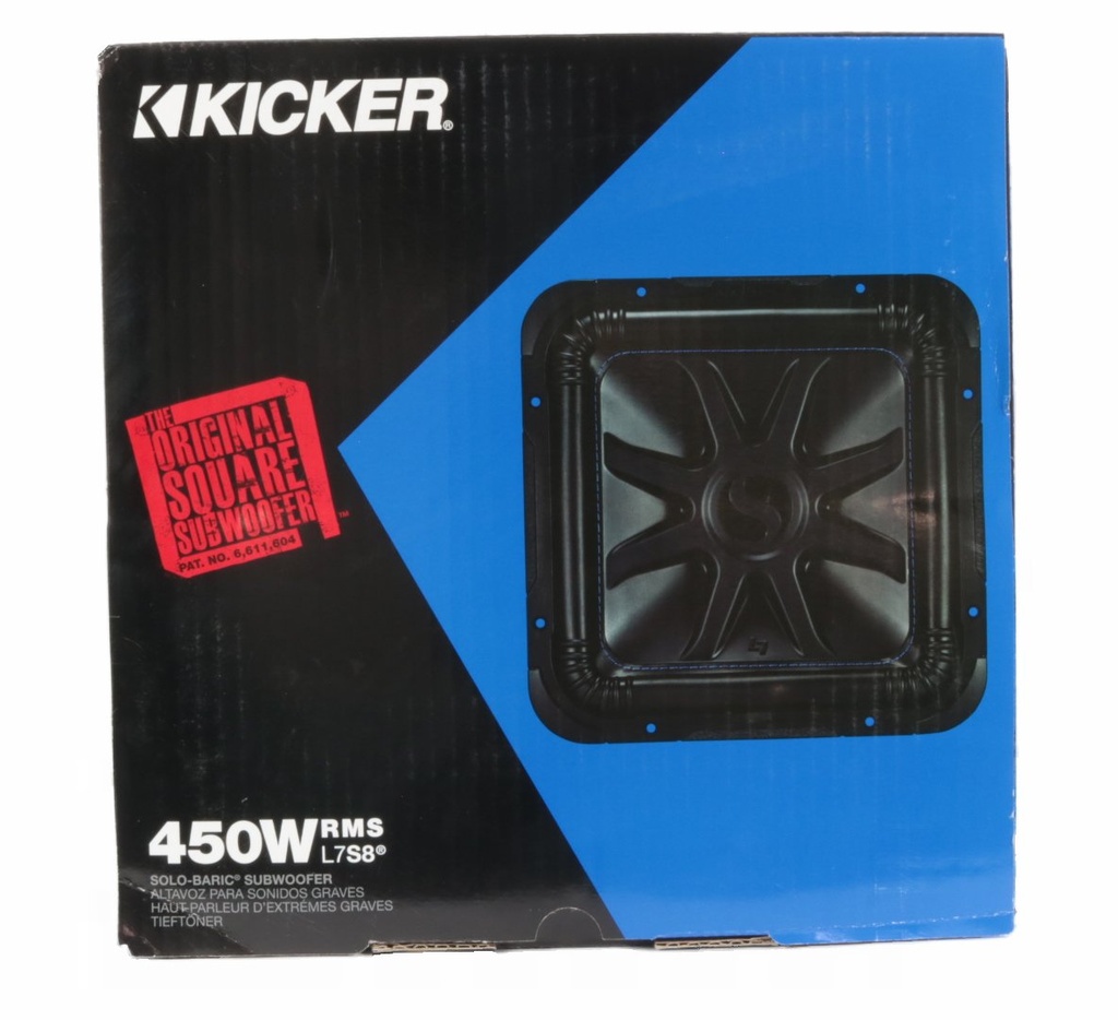 SUBWOOFER 8" KICKER L7S8