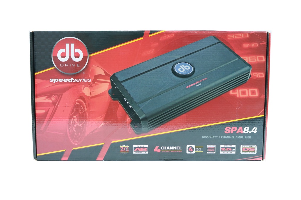 AMPLIFICADOR 4CH DB DRIVE SPEED SERIES SPA8.4