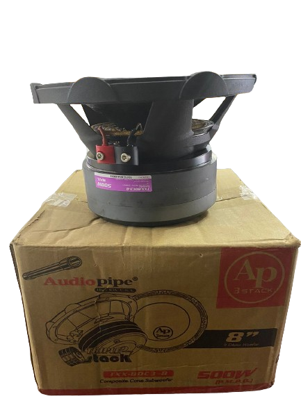 SUBWOOFER 8" AUDIOPIPE TXX-BDC3-8