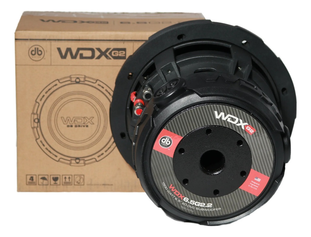 SUBWOOFER 6.5" DB DRIVE WDX6.5G2.2