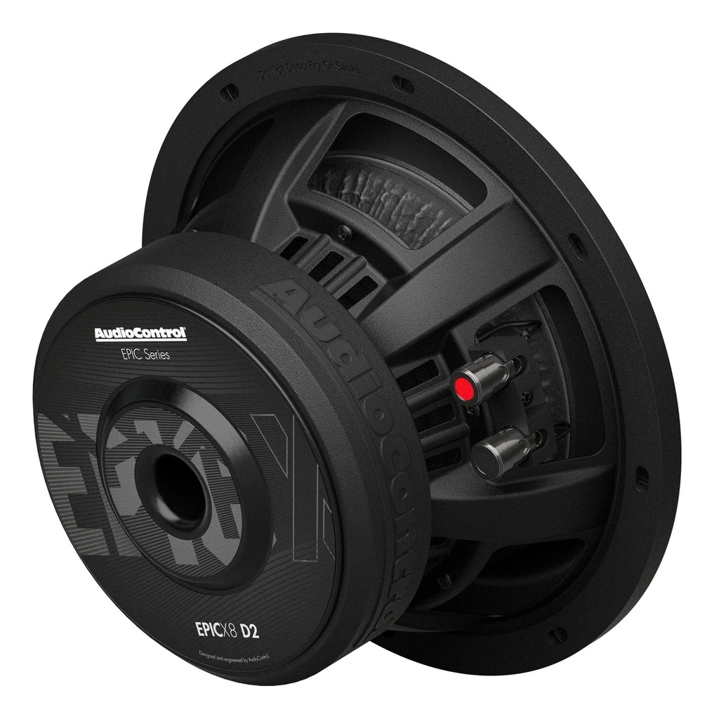 Subwoofer 8  Epicx Audiocontrol Epicx8d2 400 W Rms 2 Ohms Negro