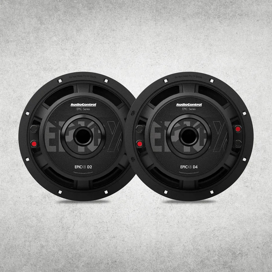SUBWOOFER 8" AUDIO CONTROL EPICX8D4 