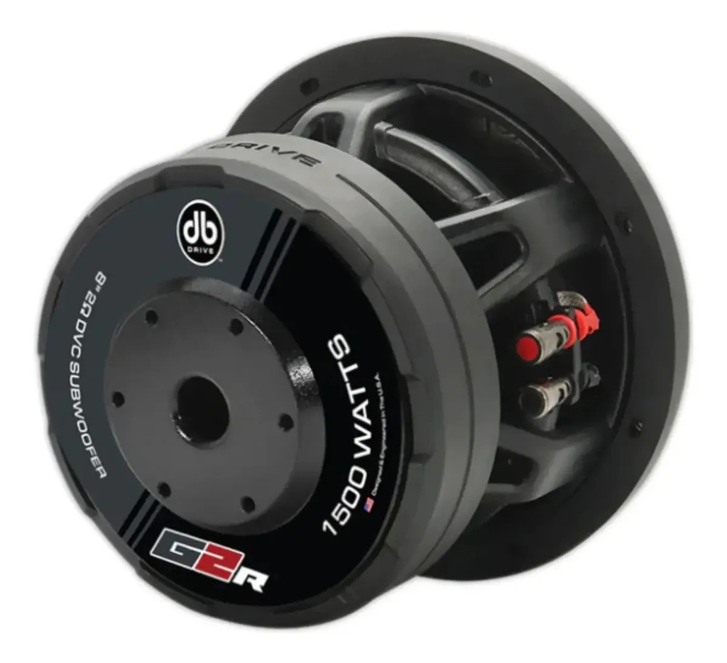 Subwoofer Db Drive Wdx8g2r.2 8 PLG 1500w 2 Ohms 750 Rms Negro