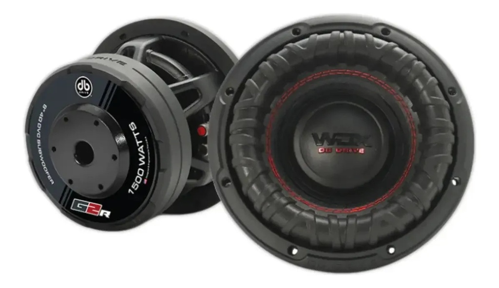 Subwoofer Db Drive Wdx8g2r.2 Para Carro/camioneta Negro